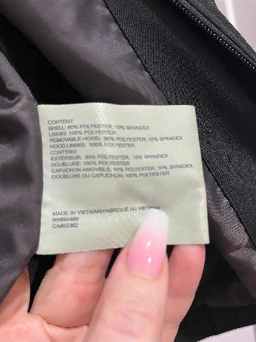 Perry Ellis Black Performance Softshell Jacket - Picture 6 of 9